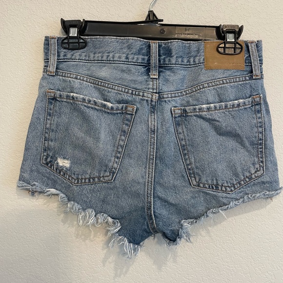 Aeropostale Boyfriend Short Distressed Jean Shorts Women’s Size 0 - Picture 8 of 10